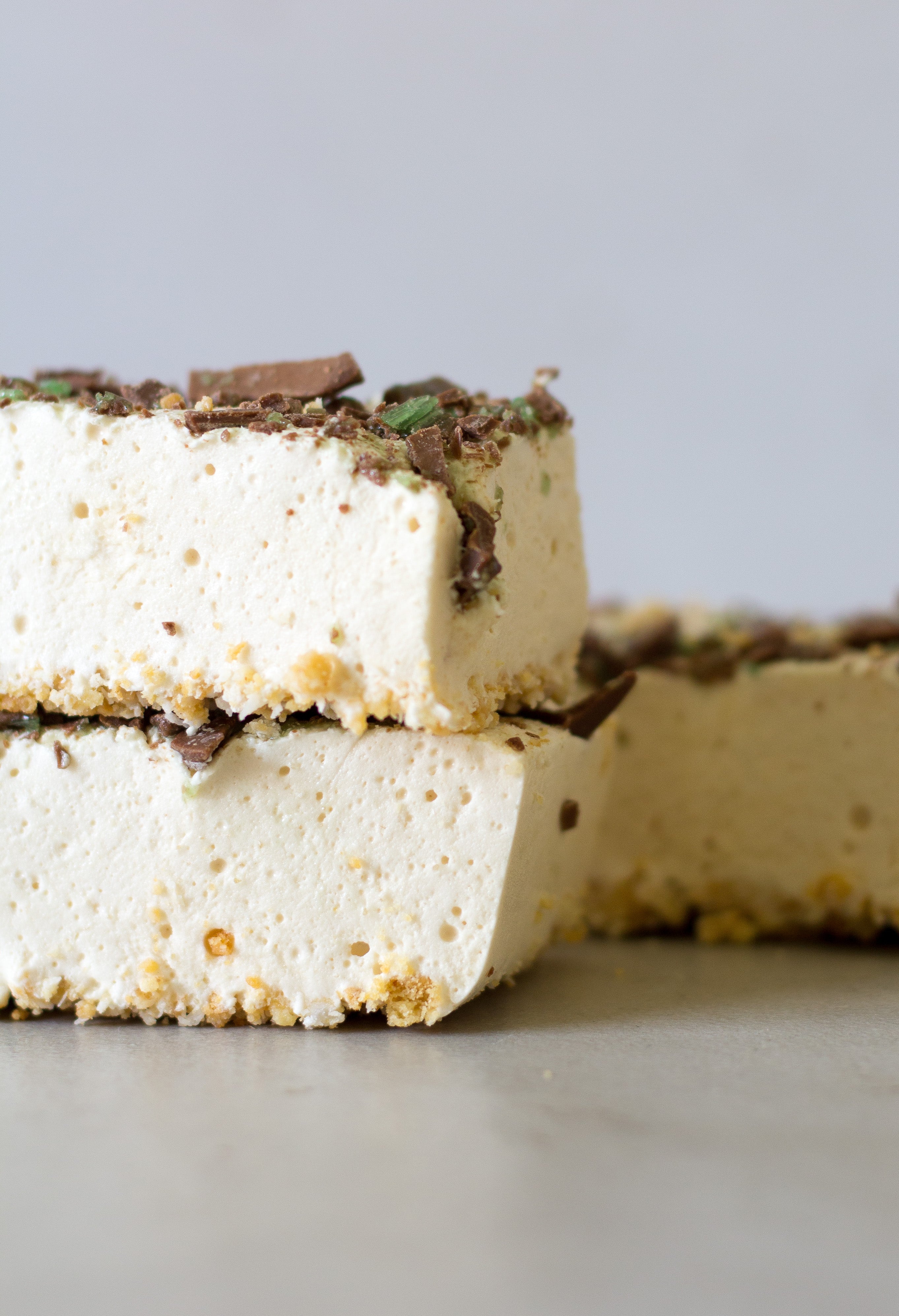 Peppermint Crisp Tart Marshmallow